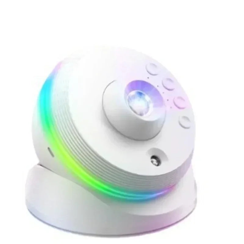 LED Galaxy Star Projector 4K HD 13-in-1 | 360° Rotation | Bedroom Night Light